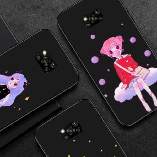 Lovely girls 12 constellations cute Phone Case For Huawei P40 P20 P30 Mate 40 20 10 Lite Pro Nova 5t P Smart 2019