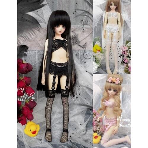 BJD/SD doll clothes (sexy underwear wrapped chest & culottes & suspender ) for 1/3 1/4 scale Bjd Doll clothing accessories