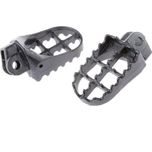 Titanium Alloy Race Motorcycle Dirt Bike Wide Fat Foot Pegs Rest for Kawasaki DRZ400