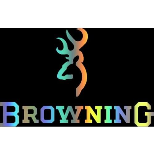 S51479# Various Sizes/Colors Car Stickers Vinyl Decal Browning Deer Hunting Motorcycle Decorative Accessories Creative
