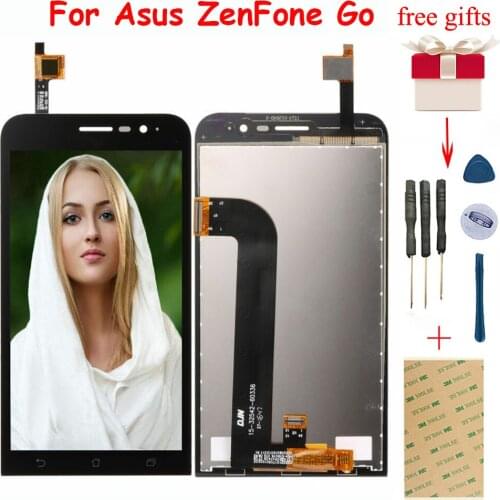 ForAsus ZenFone Go ZB500KG LCD Touch X00BD LCD Display Screen Module Touch Screen Digitizer Sensor Glass ZB500KG LCD Assembly
