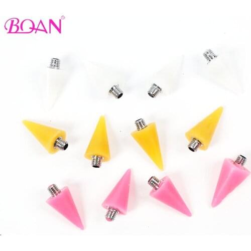 BQAN Replaceable Nail Dotting Wax Pencil Head Beads Rhinestones Gems Picker Self-adhesive Nail Tips Picking Tool For Dotting Pen