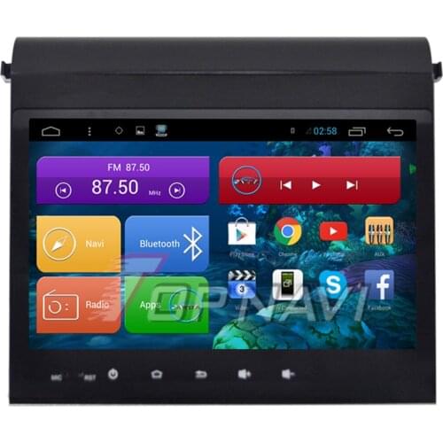 Topnavi 9'' Quad Core Android 6.0 Car GPS Navigation for Toyota Alphard 2012 Autoradio Multimedia Audio Stereo,NO DVD