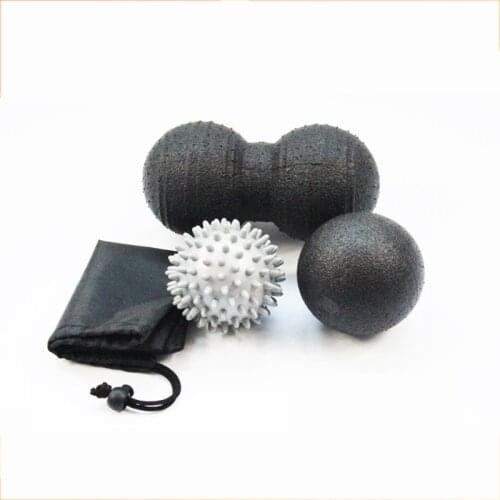 1 set Release Massage Ball Set Yoga Roller Spike Back Hand Sensory Peanut Balls Training Fitness Ball Gym Body Sports Massager