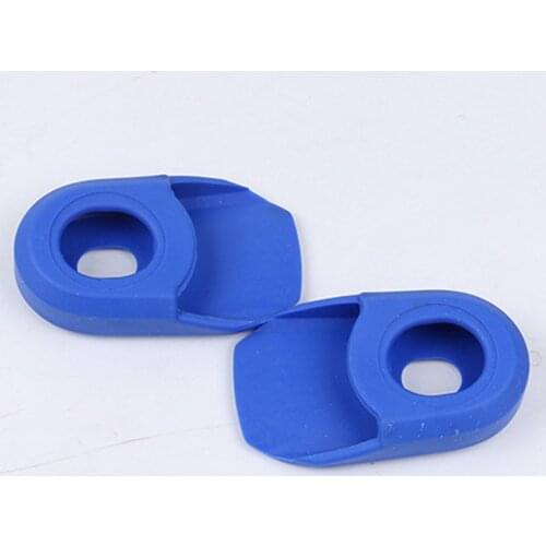 1 Pair Bicycle Silicone Crank Arm Protector Case Cover Cap Crankset Outdoor Cranksets MTB Bicycle Components