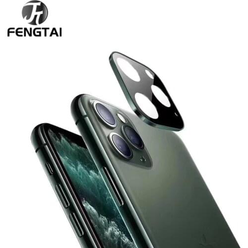 2PCS Camera Metal Camera Screen Protector Glass For iPhone 12 11 Pro Max Lens Protection Case 11 mini 12 Pro mobile phones Glass