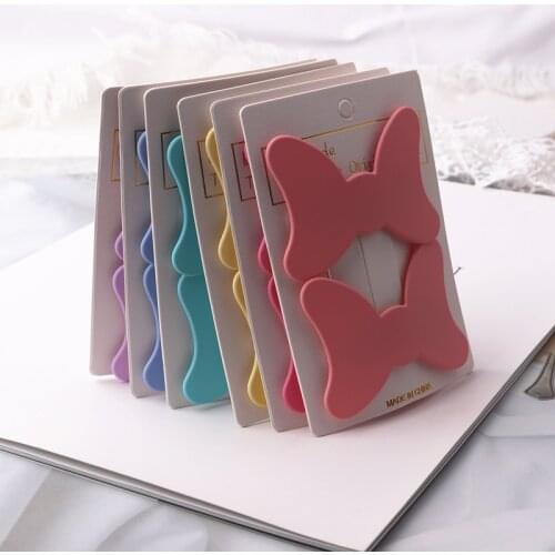 2Pcs/lot Korean version color BB clip childrens hair clip large butterfly bangs clip hair clip accessories wholesale