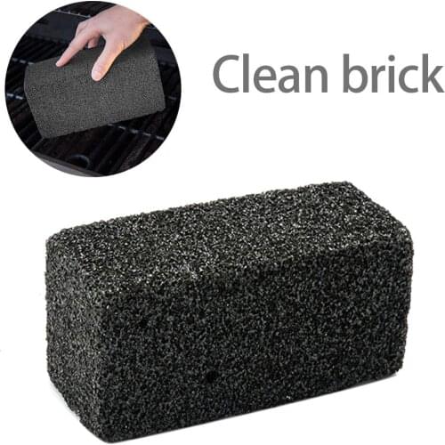 20*10cm BBQ Grill Cleaning Brick Block Barbecue Cleaning Stone BBQ Racks Stains Grease Cleaner Foam Cleaning Brick BBQ Tools