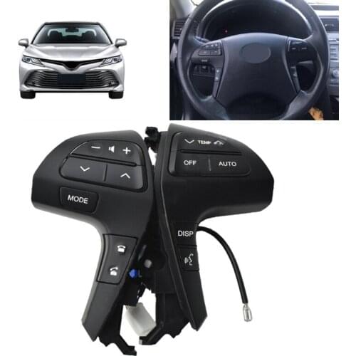 23GC A Set Multifunction Steering Wheel Switch Control Buttons for Camry 06-12 Highlander 09-14