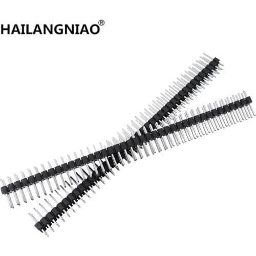 5PCS 2.54mm 2x40 Pin 80 Pin Double Row Male Pin Header Strip Straight Needle Connector