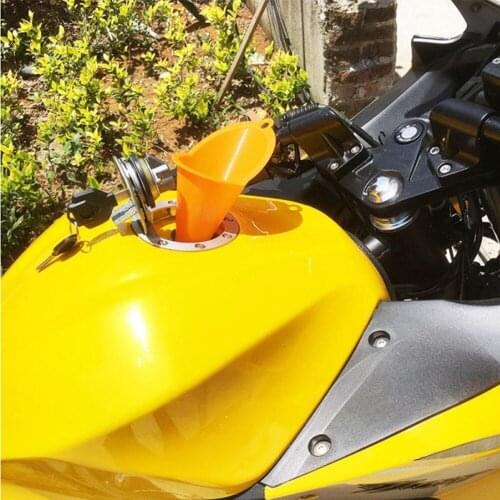Car Styling Plastic Filling Funnel Motor Spout Petrol Diesel Oil Filling Vehicle Motorbike 28CM Pour Tool For Car Motorcycle