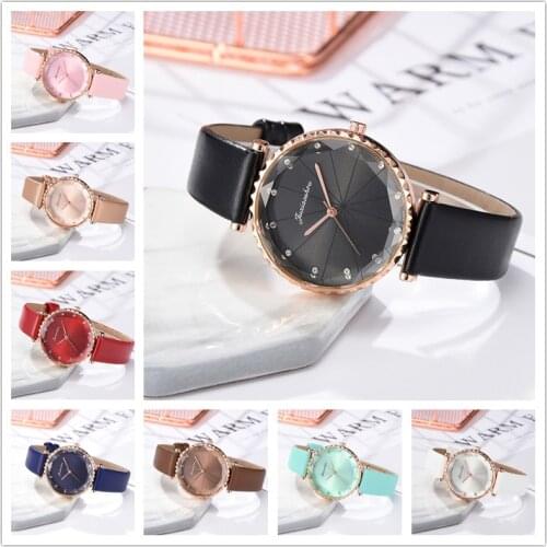 New temperament Watches For Women Style Rose Gold Rhinestone Ladies Watch 2020 Dress Female Clock Relogio Feminino Dropshipping