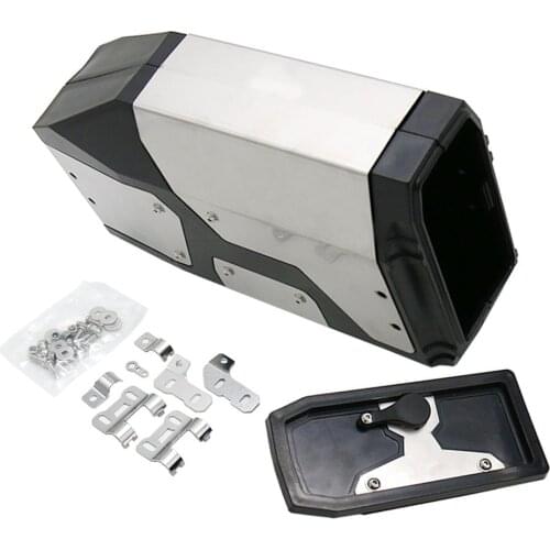 Motorcycle Decorative Aluminum Box Liters for Left Side Bracket For BMW R1200GS LC Adventure R 1200 GS Tool Box 2013-2019 17 18