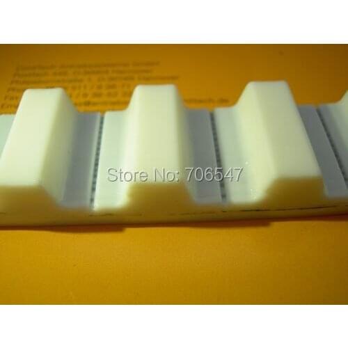 Inch Trapezoid H timing belt H-075 Width=19.1mm Pitch 12.7mm H open synchronous belt PU with steel core H belt pulley 10Meters