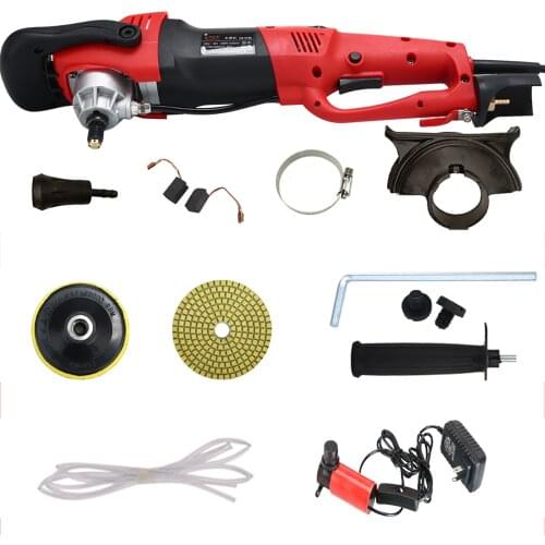 220V Electric Water Mill Portable Water Filled Grinding Machine Electric Stone Hand Wet Polisher Grinder Variable Speed 1200W