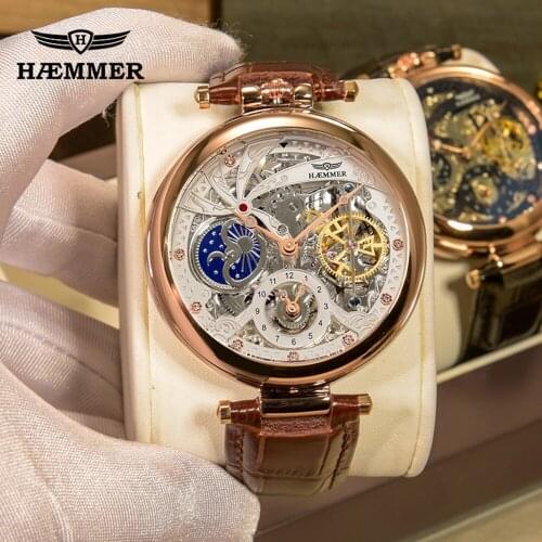 Мужские часы из нержавеющей стали HAEMMER China At AliExpress