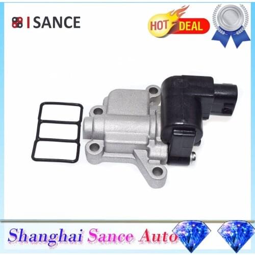 ISANCE Fuel Injection Idle Air Control Valve AC533 AC4266 16022-RAA-A01 For Honda Accord Element 2003 2004 2005 2006 2.4L L4