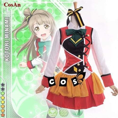 Anime LoveLive Minami Kotori Cosplay Costume SUNNY DAY SONG Lovely SJ Uniform Activity Party Role Play Clothing Custom-Make Any