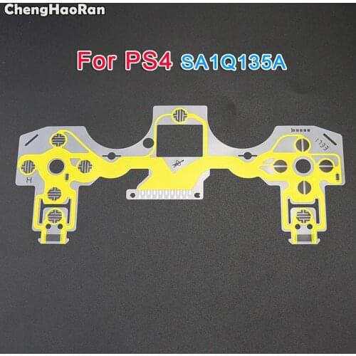 ChengHaoRan Circuit Board PCB Ribbon for Sony PS4 Wireless Controller SA1Q135A Conductive Film Keypad Flex Cable,JDS-001 011