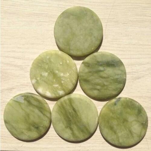 Round Jade Stone Glue Pallet for 3D-5D Volume Eyelash Extension Individual Tools