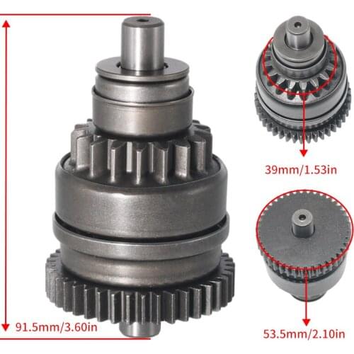 Starter Drive Bendix for Polaris Magnum330 2x4 Magnum 4X4 Norweigen, Swedish EB HDS RMK VL HDS Ranger HO MIDSIZE Crew CREW