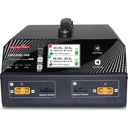 UP2400W6-14S charger for high-power plant protection machine