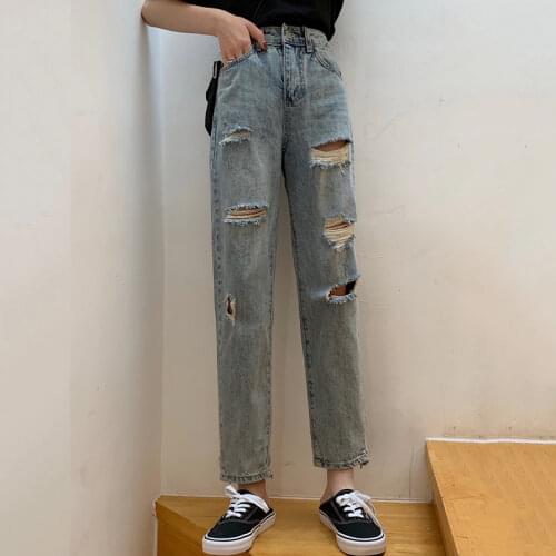 VIHKLC Women's Straight Jeans