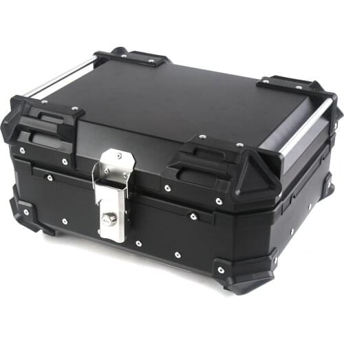 25L 36L Motorcycle Storage Trunk Tail Top Tool Box Rear Luggage Waterproof Aluminum Universal MINI Tail Box for Yamaha Kawasaki