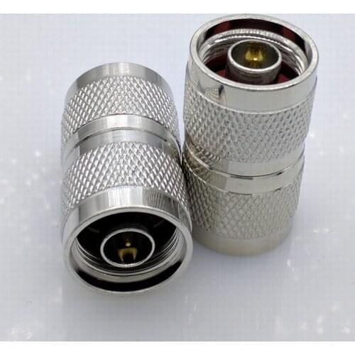 10pcs/lot L16 N type Male to Male Adapter Connector N type male Connector N-JJ RF coaxial Adapter Connector signal Booster