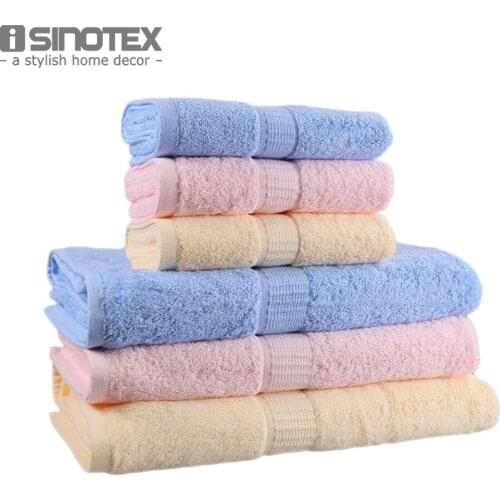 2 PCS/Lot Free Shipping Cotton Spiral Satin Quick-Dry Plain Dyed Dobby Solid Towel+Bath Towel Towel Set (34x76cm; 65x135cm)