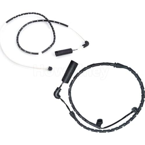 2pcs Front + Rear Brake Pad Wear Warning Indicator Sensor for BMW X3 X4 F25 F26 E83 2004-2010