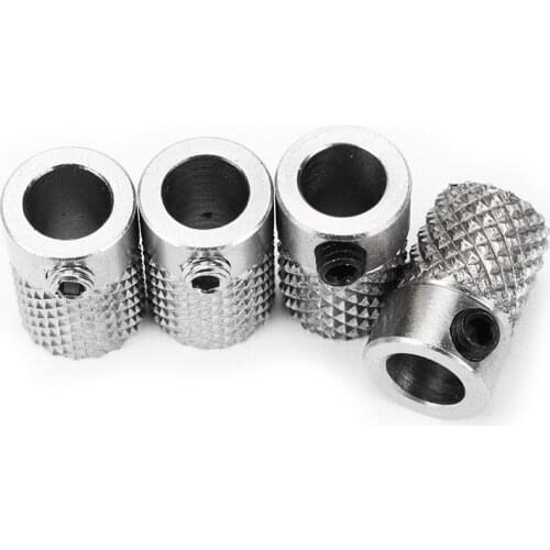 2pcs UM2 Ultimaker2 DIY hobbing gear stainless steel inner hole 5mm external diameter 8mm for 3D printer stepper motors parts