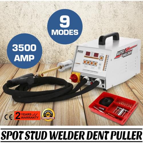 3500AMP Vehicle Panel Spot Puller Dent Spotter Stud Active Welder GYS 2700A 230V