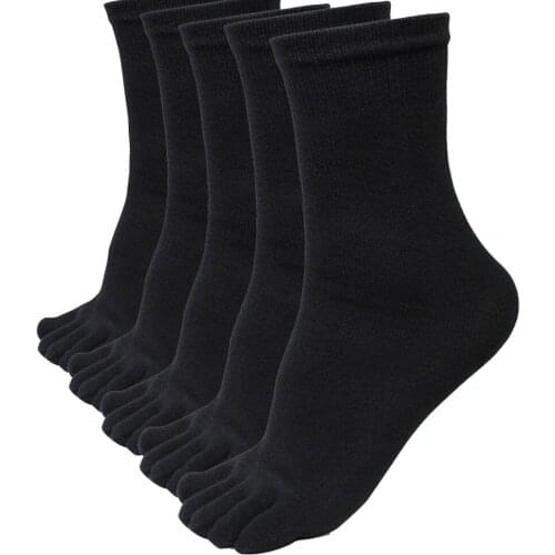 5 Pairs Unisex Sports Running Five Finger Toe Socks Breathable Comfortable Socks With Toes Hot Sale High Quality Socks Meias