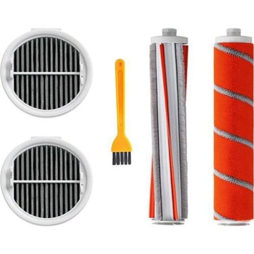 5Pcs Hepa Filter Roller Brush For Xiaomi Roidmi F8 Smart Handheld Vacuum Cleaner Part Filters Brush Accessory