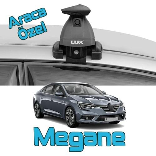 Paw Lockable Aluminium Roof bars for cars with standard roof for Renault Megane 4 2016