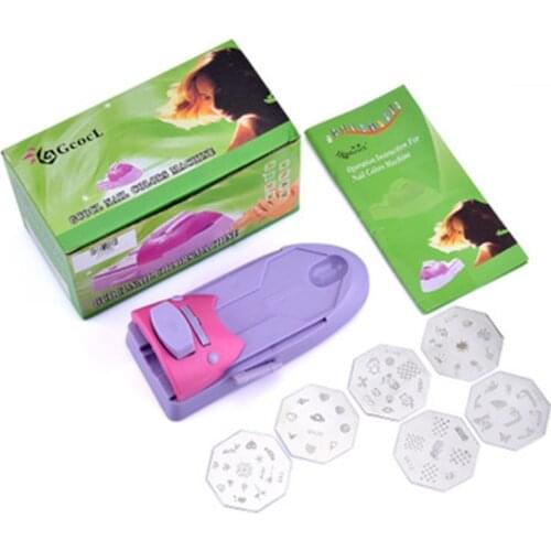 Nail Art Printer Easy Printing Pattern Stamp Manicure Machine Stamper Tool Set C1FF
