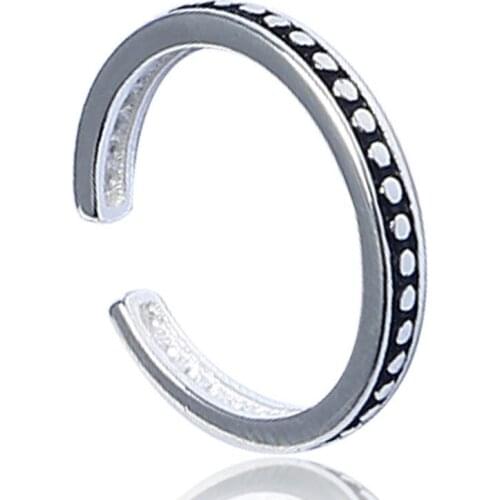 Bohemian Vintage Big Beads Round Rings For Women Lady Men Antique Knuckle Rings Boho Jewelry Anillos