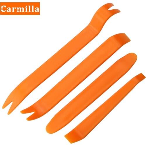 Carmilla 4Pcs Door Clip Panel Trim Removal Tool for KIA RIO Ceed Hyundai Tucson Creta Kona Solaris Accent Elantra Accessories