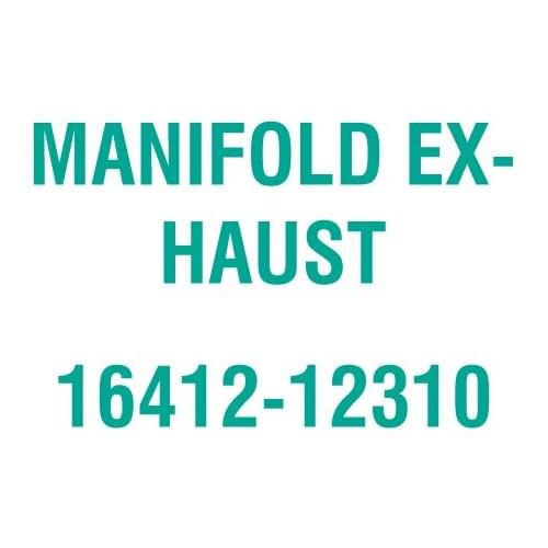 For Kubota 16412-12310 MANIFOLD EXHAUST