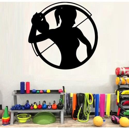 Hot GYM Wall Stickers Animal Lover Home Decoration Accessories For Kids Rooms Decoration Home Party Decor Wallpaper