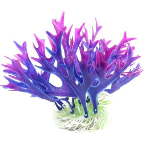 Artificial Silicone Small Antlers Coral Simulation Water Plant Landscape Aquarium For Home Office Decoration Household Products