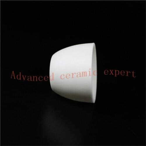 99.5%Al2O3 High Purity Conical Corundum Melting Pot U45*L27*H39mm/Alumina Ceramic Crucible 30ml Arc /Ceramic Refractory