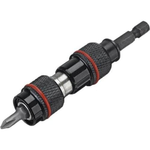 ZK30 Magnetic Screwdriver Drill Bit Holder Angle Pivoting Bit Tip Holder Drive Guide Extension Adapter With 10Pcs Screwdriver