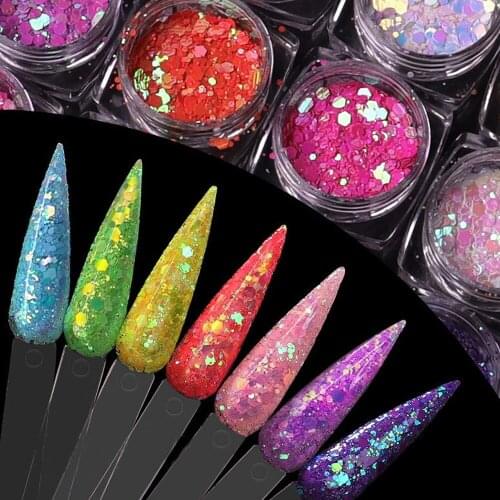 MATEHIYI Glitters For Nails