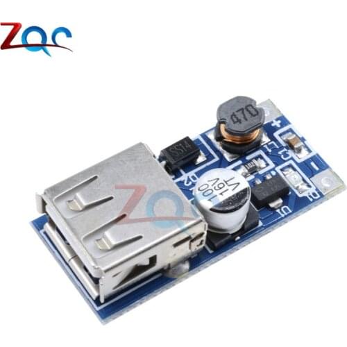 DC-DC USB Step-up Power Boost Module 0.9V-5V to 5V 600mA PFM Control Mini Mobile Booster for Power Bank Car Mobile Phone
