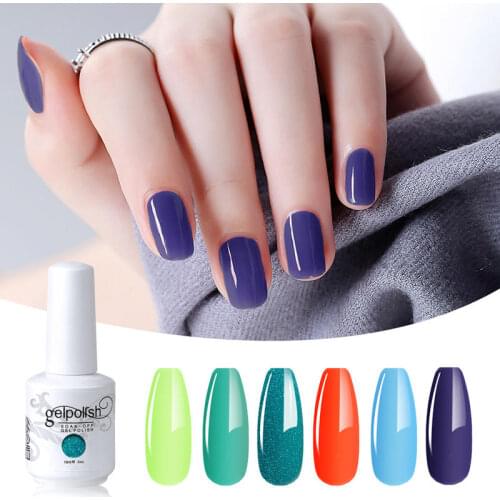 Elite99 15ML 6pcs/Lot Gel Nail Polish Set Classic Color Nail Gel Polish Set Soak Off UV LED Lamp Nail Art Varnish Manicure Sets