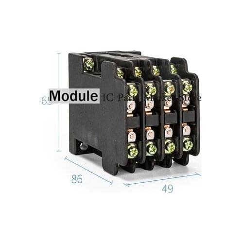 1pcs JZ7-44 AC380V 220V 36V 110V 24V New Relay 5A 24V 36V 110V 127V 220V 380V