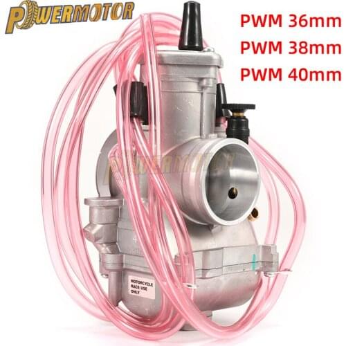 NEW PWM 36 38 40 mm Carburetor 2T 4T Engine for Motorcycle Scooter UTV ATV Dirt Bike Used125--250cc Carbs Motocross