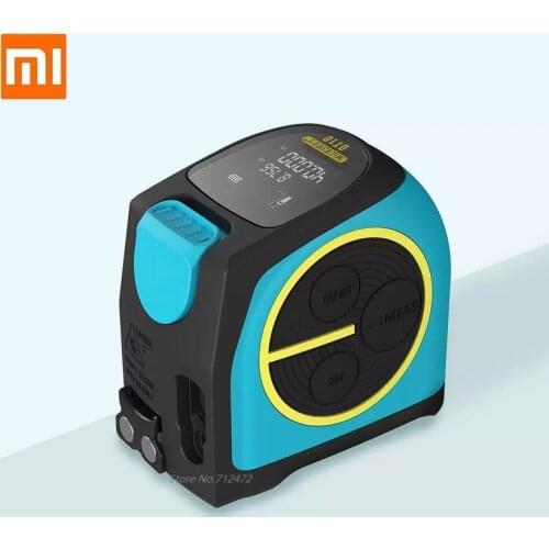 Original For New Laser Tape Measure 2 in 1 Digital Optical Range Finder with LCD Digit Display Infrared laser rangefinder